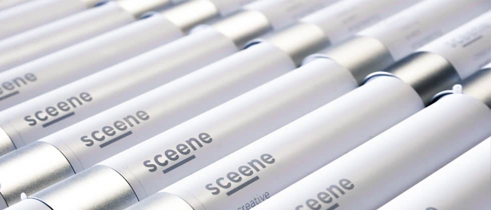 Logogravur auf Taschenlampen